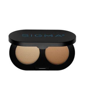 Sigma Beauty COLOR + SHAPE BROW POWDER DUO- Light- NIB